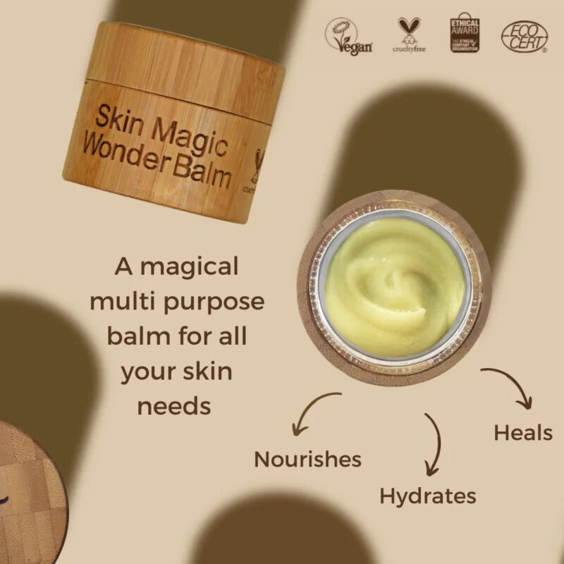 TanOrganic Skin Magic Wonder Balm balsam multifuncțional nutritie si hidratare 80 g