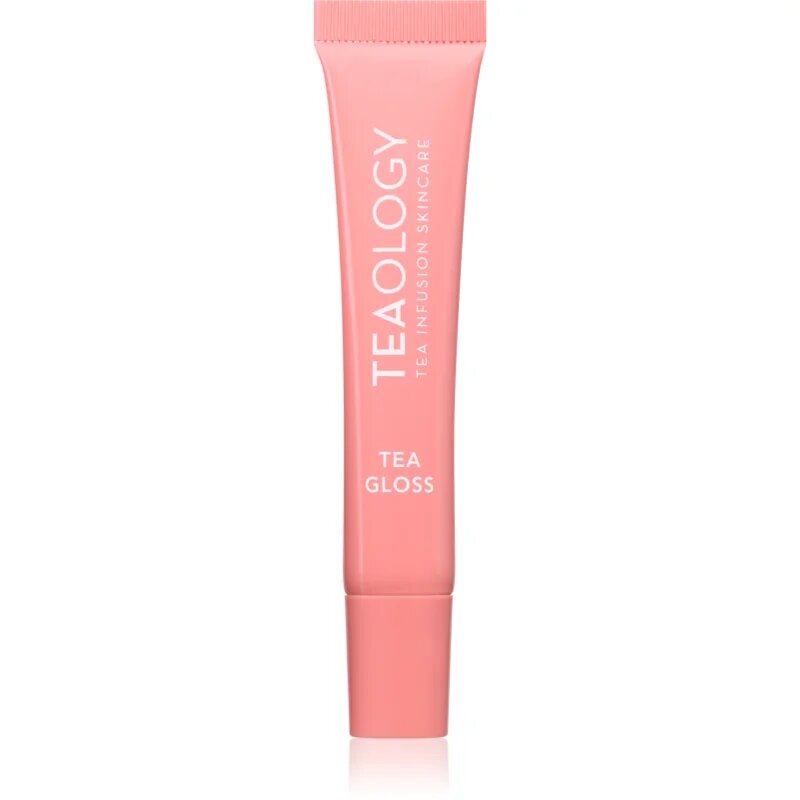 Teaology Tea Gloss Volume Lip Treatment luciu de buze pentru volum cu peptide culoare Peach 10 ml