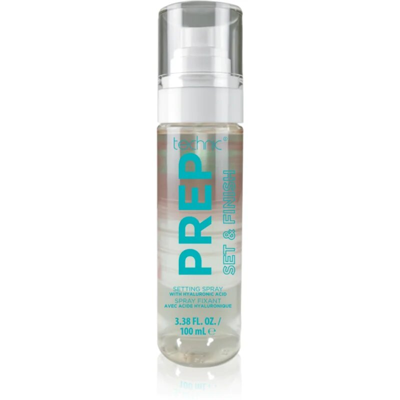 Technic Cosmetics Prep Set & Finish spray pentru fixare cu efect de hidratare 100 ml