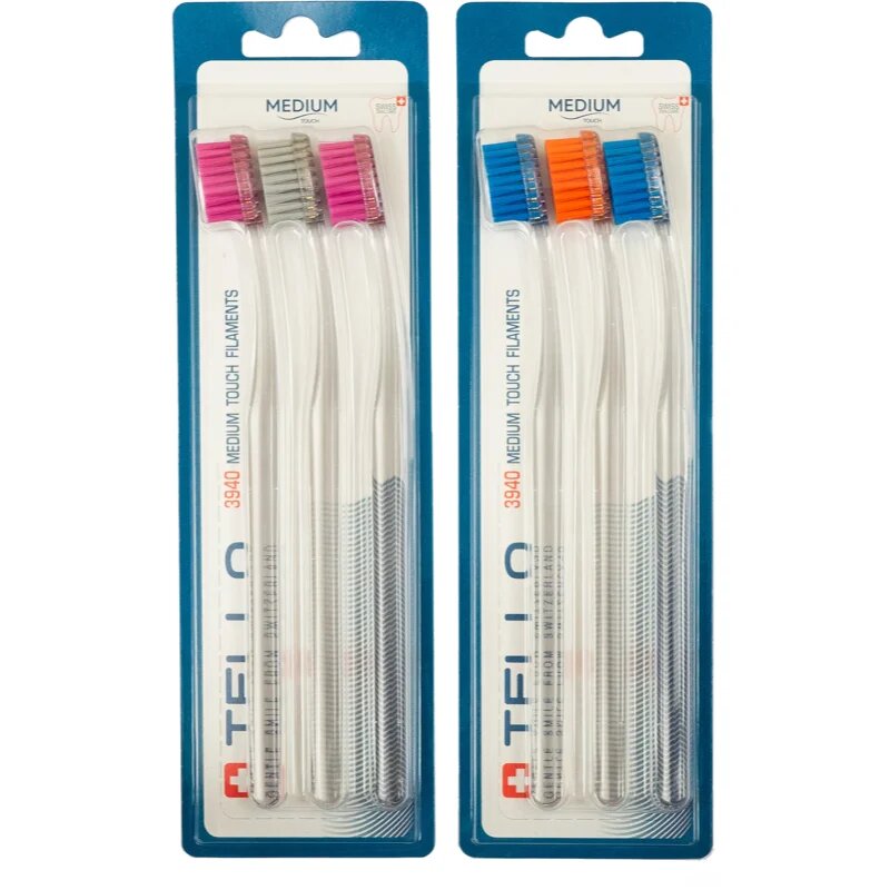 TELLO 3940 Medium 3pack perie de dinti 3 buc