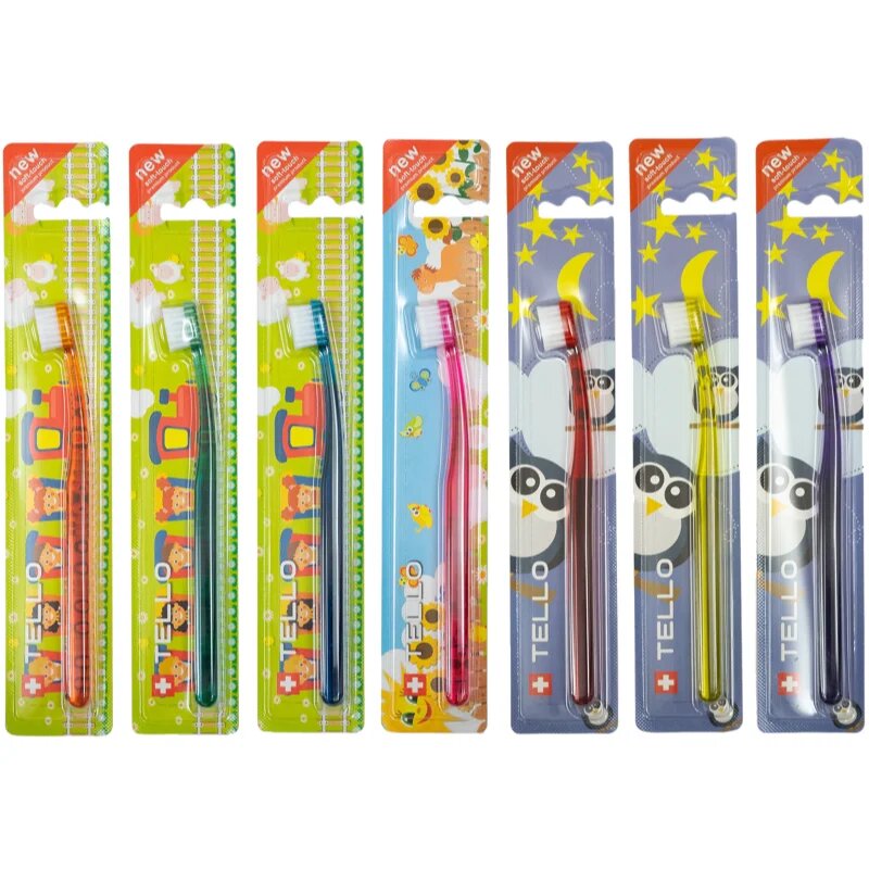 TELLO Kids 10400 periuta de dinti pentru copii Mega Soft 1 buc