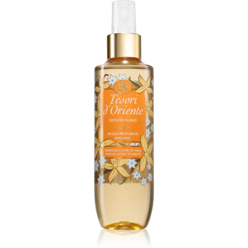 Tesori d'Oriente Passion Island Body Mist spray pentru corp pentru femei 200 ml