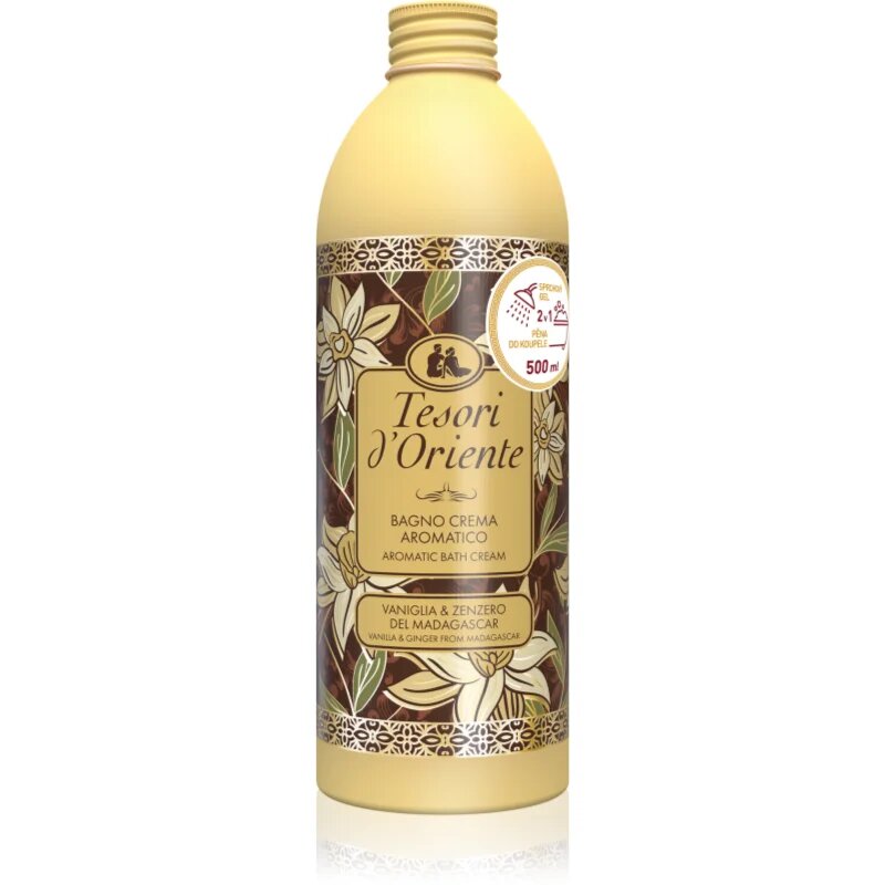 Tesori d'Oriente Vanilla & Ginger of Madagaskar gel de duș 2in1 500 ml