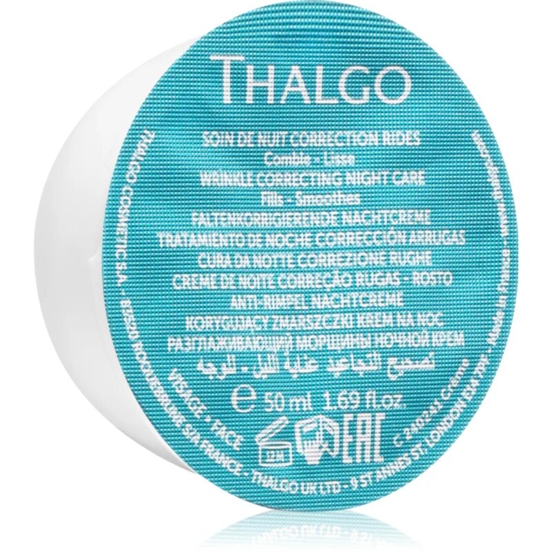 Thalgo Hyalu-Procollagen Wrinkle Correcting Night Care crema de noapte nutritiva antirid 50 ml