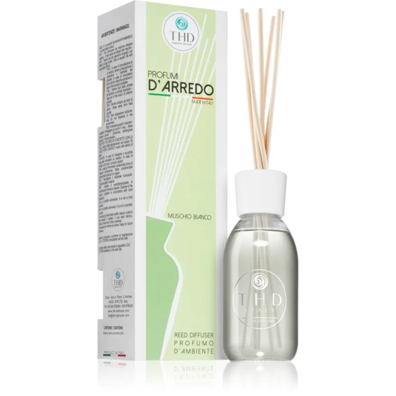 THD Diffusore Muschio Bianco difuzor de aroma 200 ml