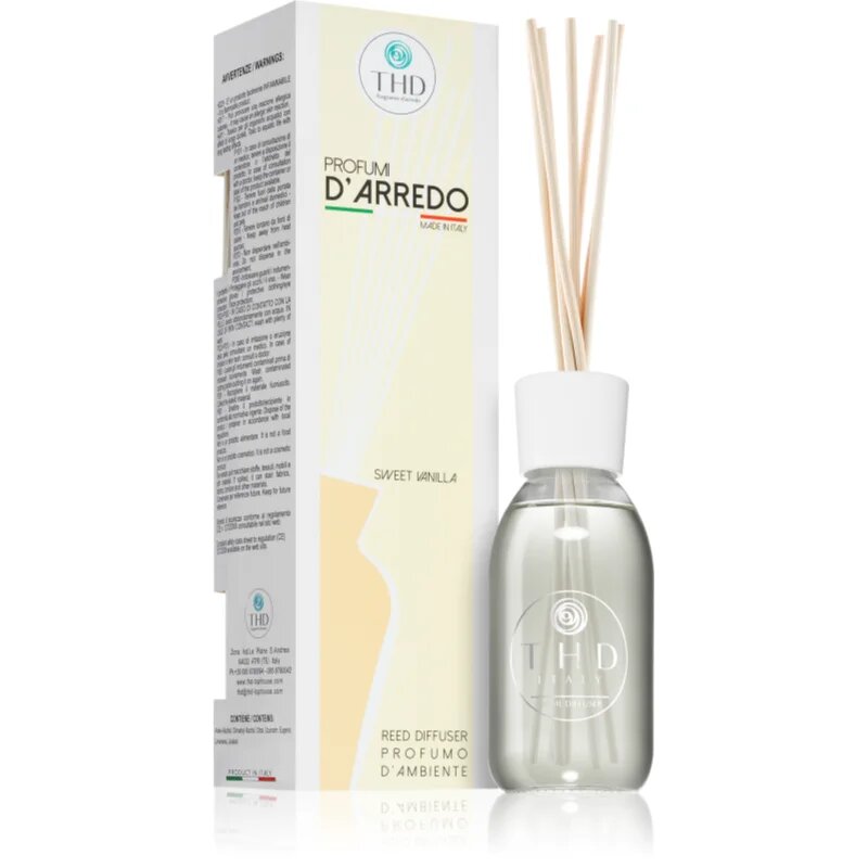 THD Diffusore Sweet Vanilla difuzor de aroma 200 ml
