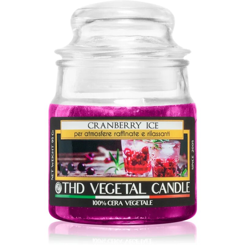 THD Italian Luxury Cranberry lumânare parfumată 95 g