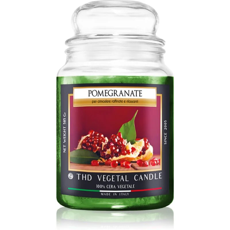 THD Italian Luxury Pomegranate lumânare parfumată 600 g