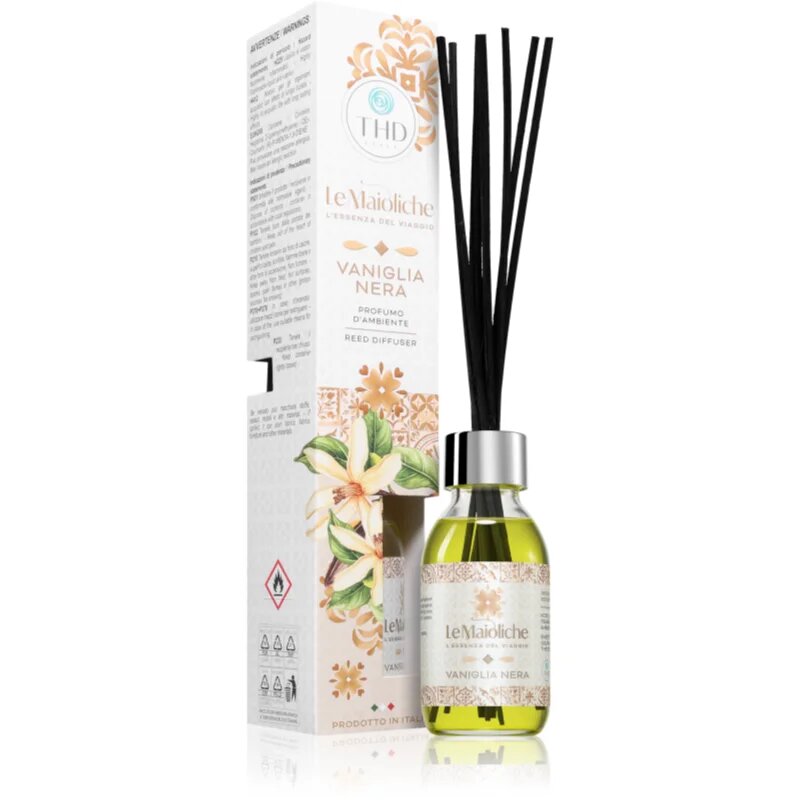 THD Le Maioliche Vaniglia Nera aroma difuzor cu rezervã 100 ml