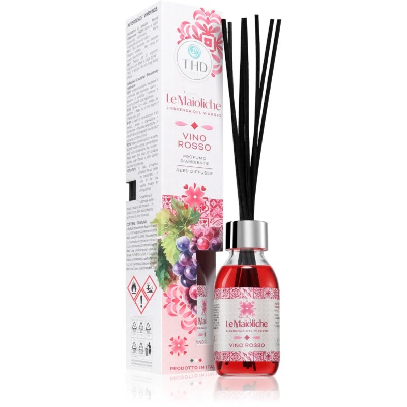 THD Le Maioliche Vino Rosso aroma difuzor cu rezervã 100 ml