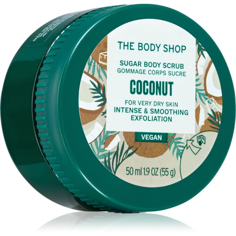 The Body Shop Coconut Body Scrub exfoliant pentru corp cu cocos 50 ml