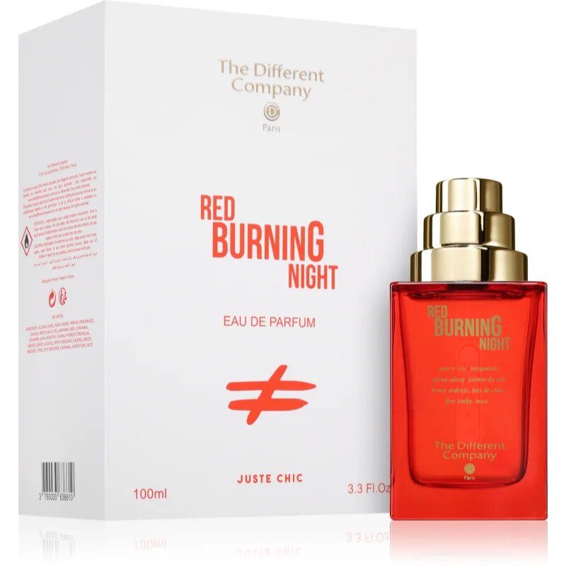 The Different Company Red Burning Night Eau de Parfum unisex 100 ml