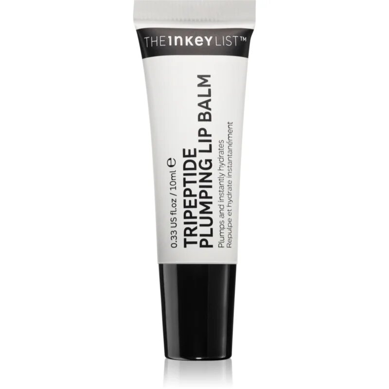 The Inkey List Tripeptide Plumping Lip Balm balsam de buze cu efect de crestere culoare Clear 10 ml