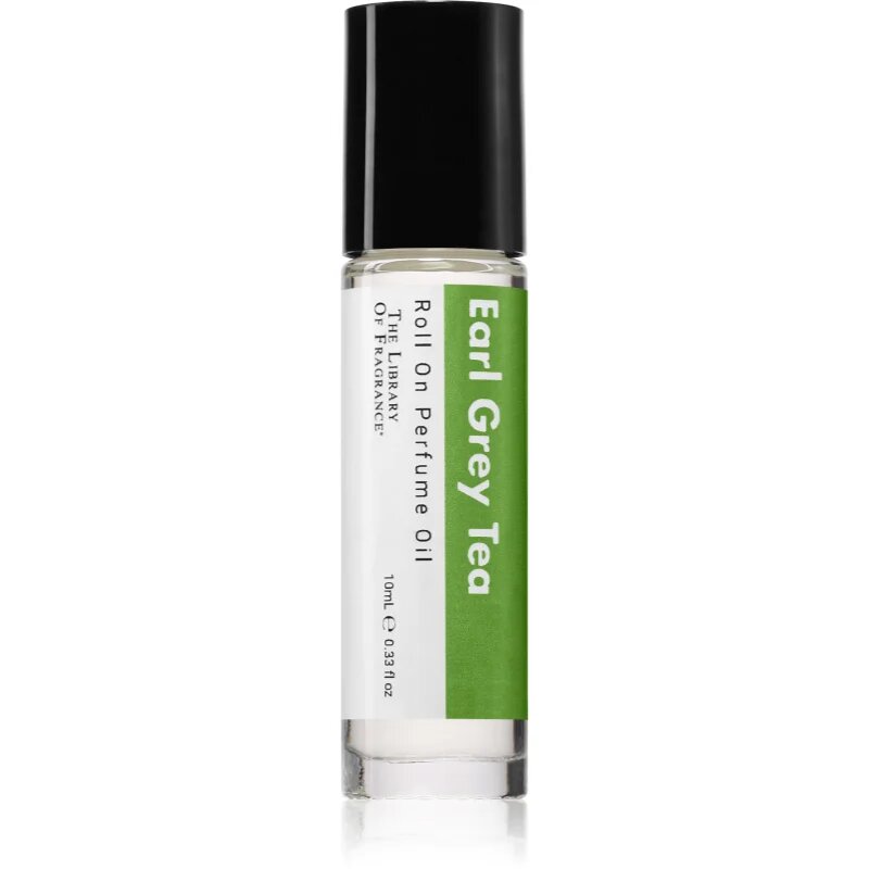 The Library of Fragrance Earl Grey Tea ulei pentru corp roll-on unisex 10 ml