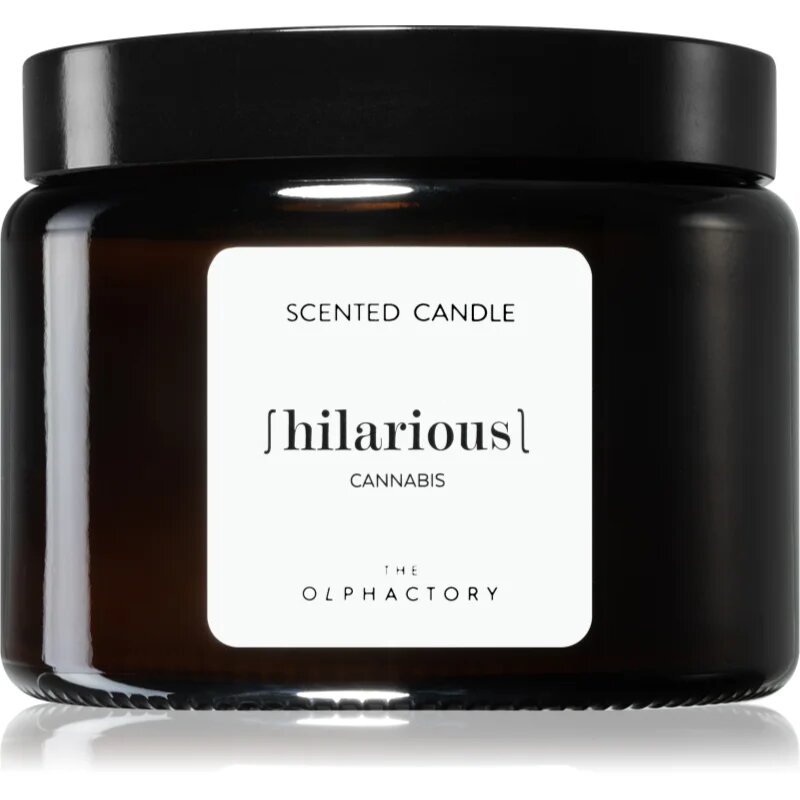The Olphactory Cannabis lumânare parfumată (brown) Hilarious 360 g