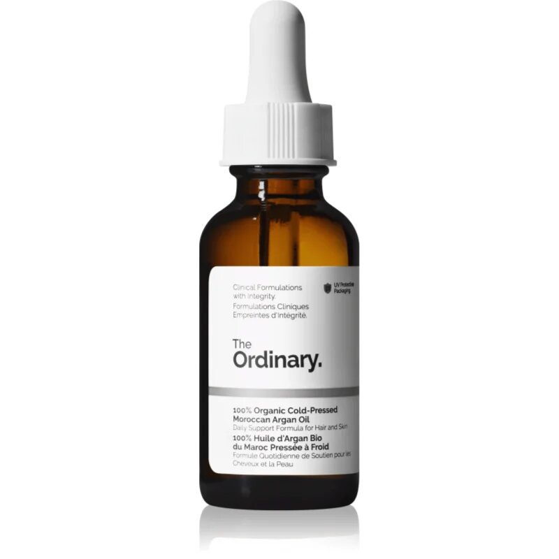 The Ordinary 100% Organic Cold Pressed Moroccan Argan Oil ulei de argan 100% 30 ml