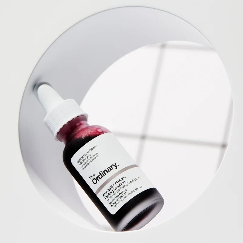 The Ordinary AHA 30% + BHA 2% Peeling Solution solutie cu efect exfoliant 30 ml