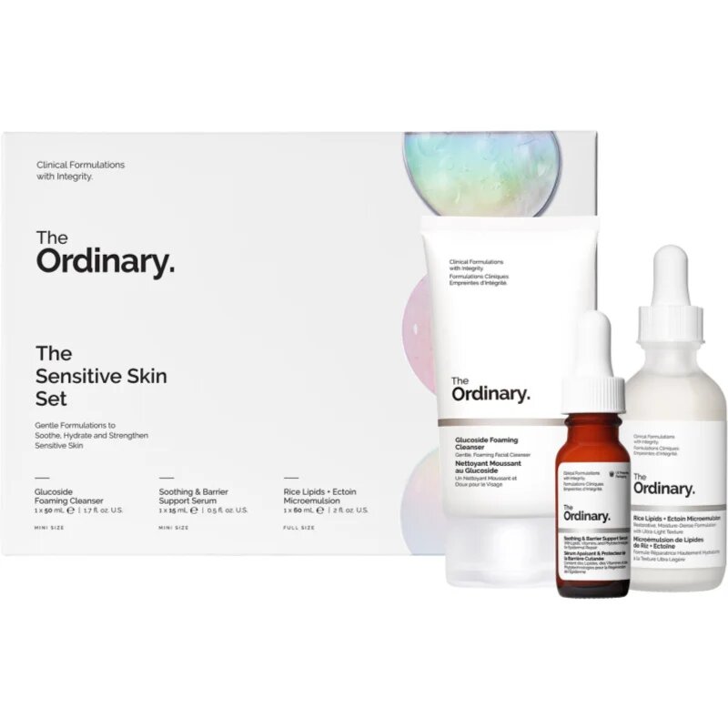 The Ordinary Holiday The Sensitive Skin Set set cadou