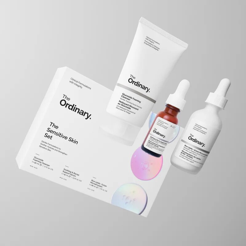 The Ordinary Holiday The Sensitive Skin Set set cadou