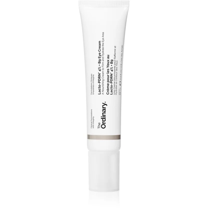 The Ordinary Lacto-PDRN* 4% + B9 Eye Cream cremă pentru ochi impotriva ridurilor din zona ochilor 15 ml