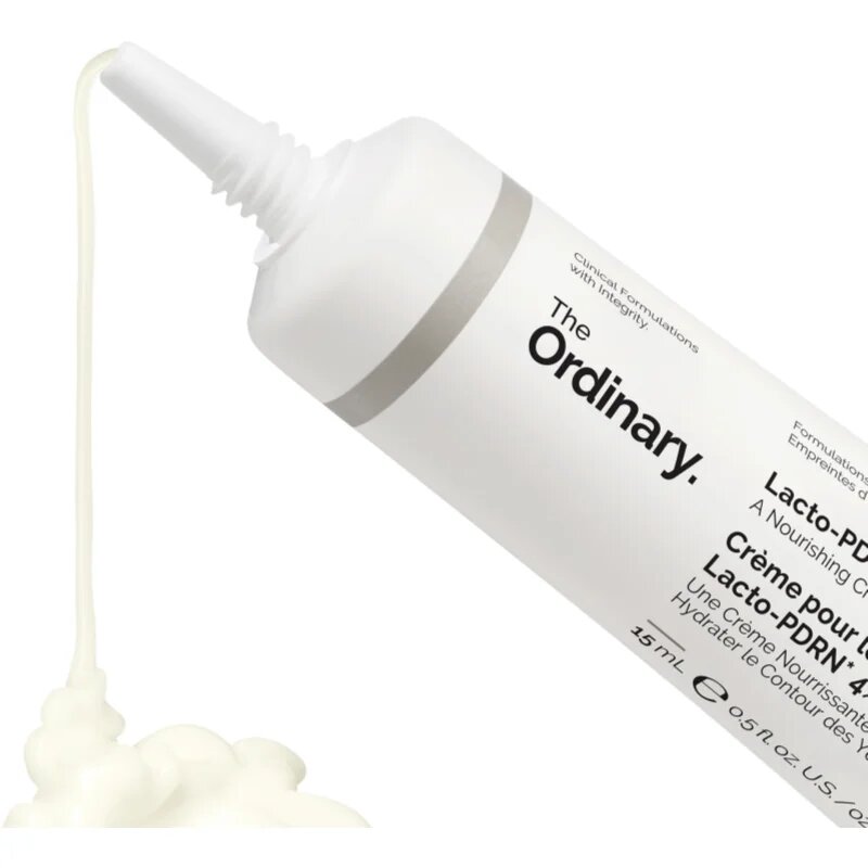 The Ordinary Lacto-PDRN* 4% + B9 Eye Cream cremă pentru ochi impotriva ridurilor din zona ochilor 15 ml