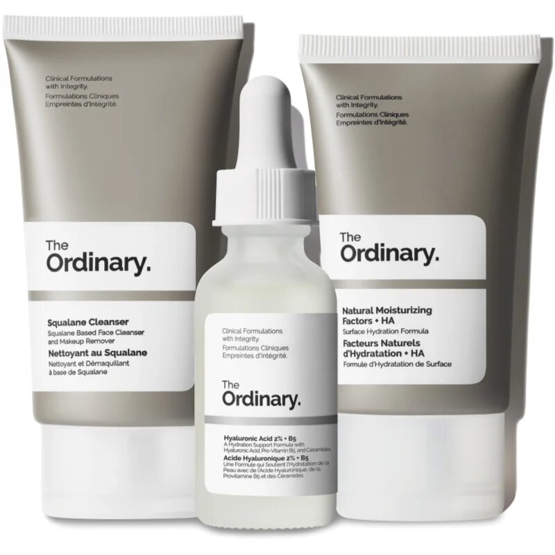 The Ordinary The Daily Set set cadou cu efect de hidratare