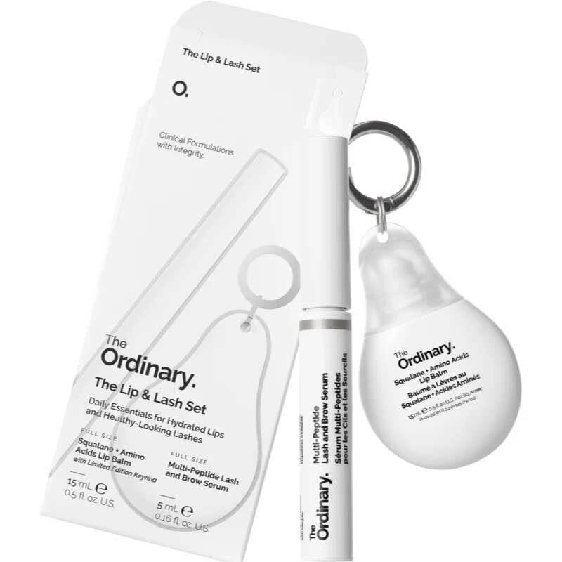 The Ordinary The Lip & Lash Set set cadou