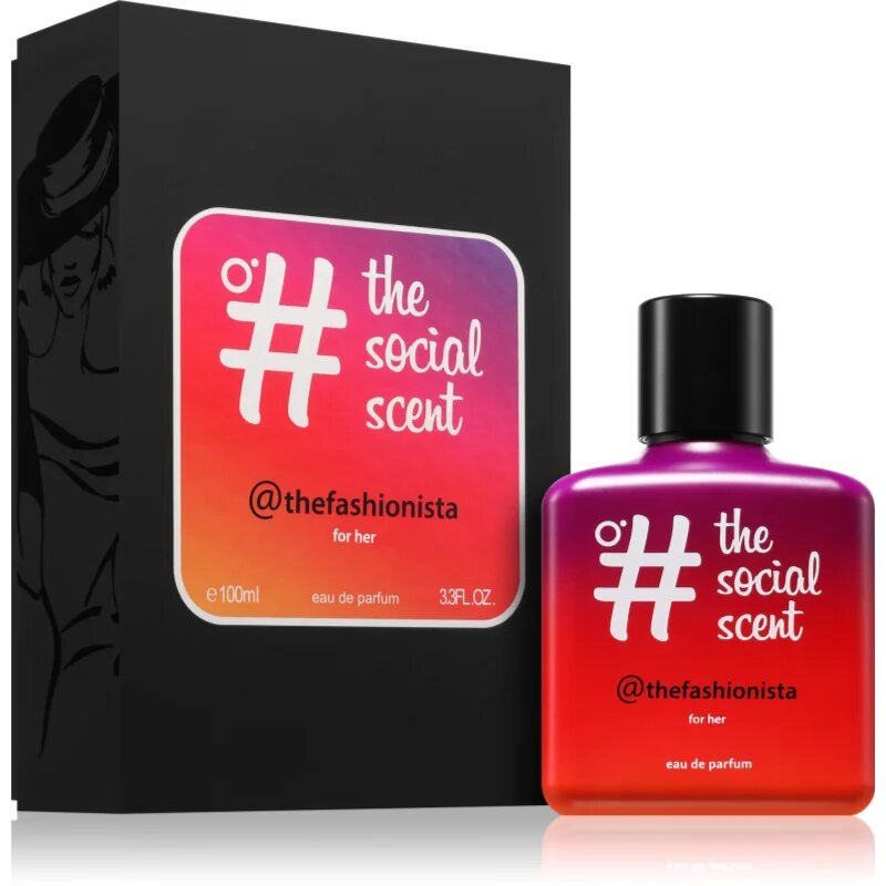 The Social Scent @thefashionista for her Eau de Parfum pentru femei 100 ml