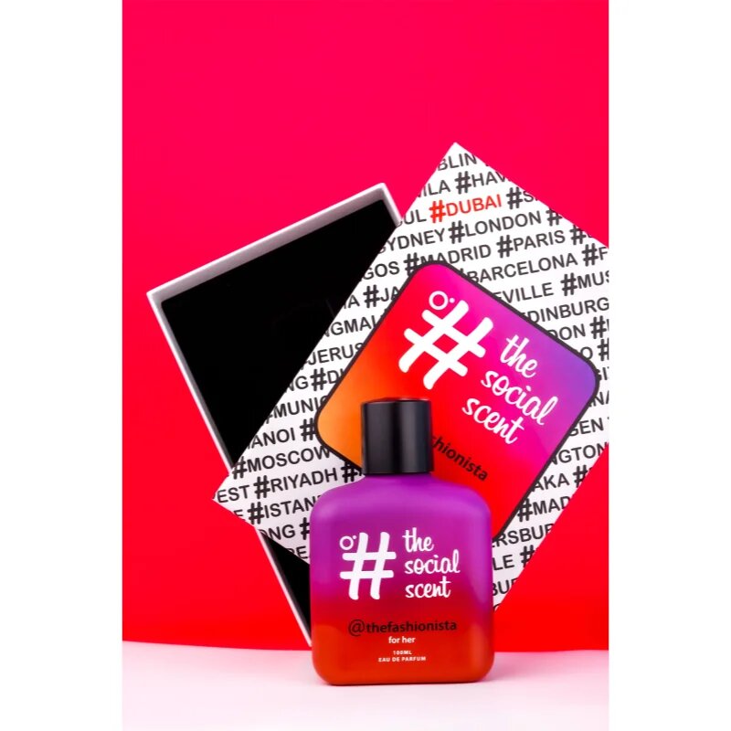 The Social Scent @thefashionista for her Eau de Parfum pentru femei 100 ml
