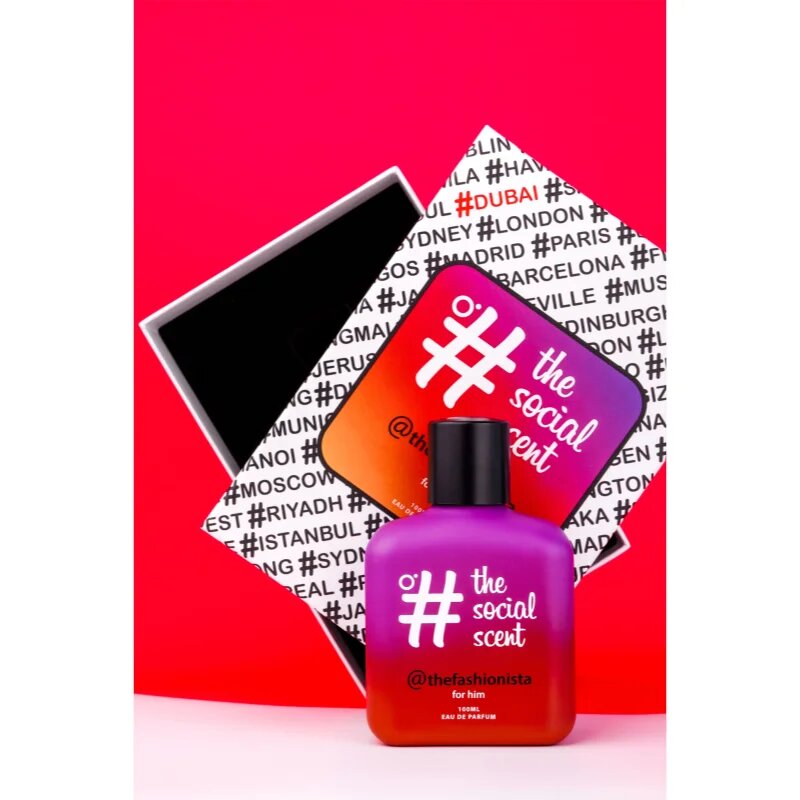 The Social Scent @thefashionista for him Eau de Parfum pentru bărbați 100 ml