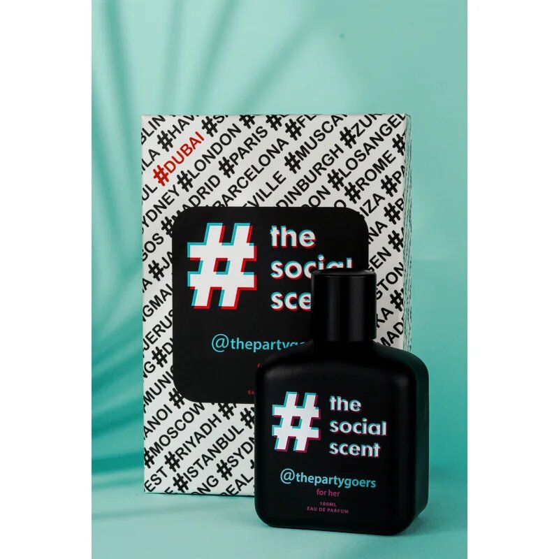 The Social Scent @thepartygoer for her Eau de Parfum pentru femei 100 ml