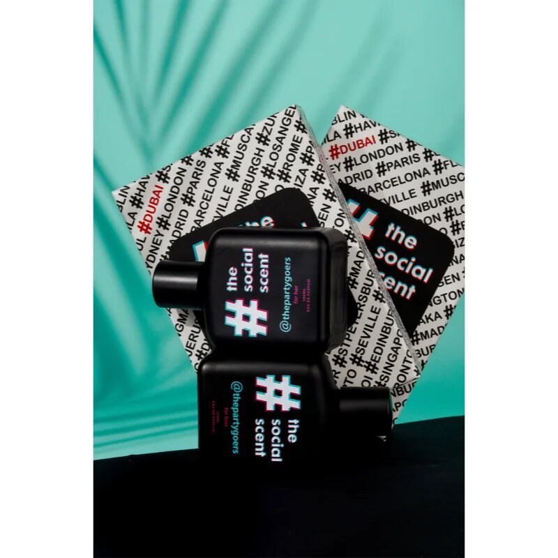 The Social Scent @thepartygoer for her Eau de Parfum pentru femei 100 ml