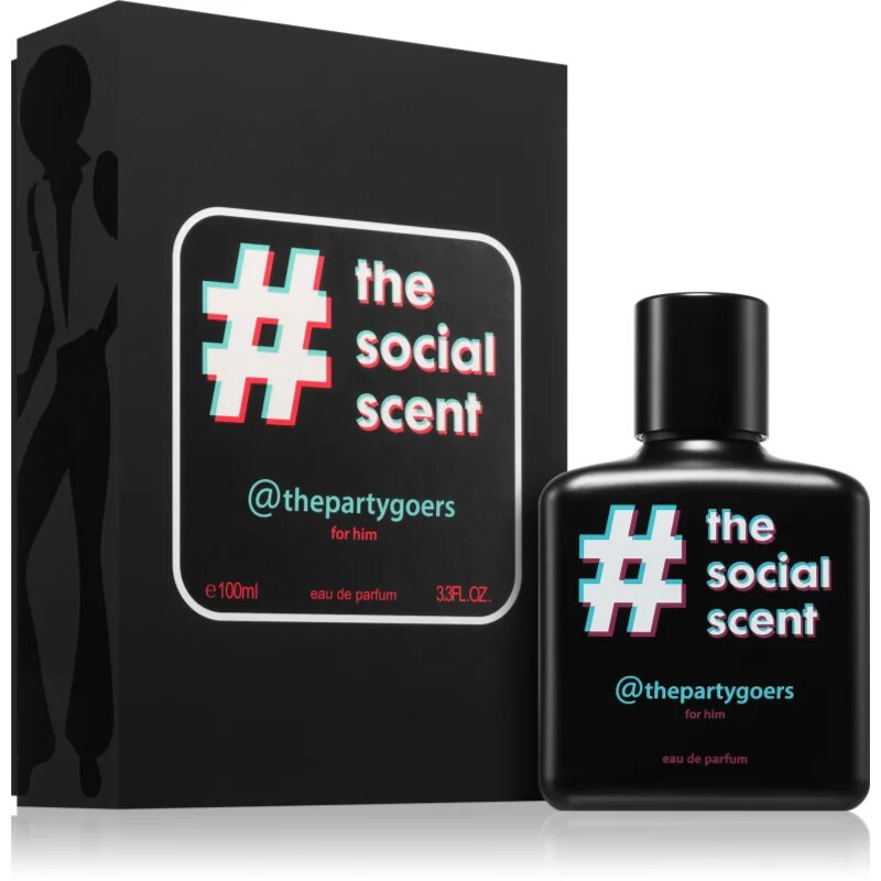 The Social Scent @thepartygoer for him Eau de Parfum pentru bărbați 100 ml