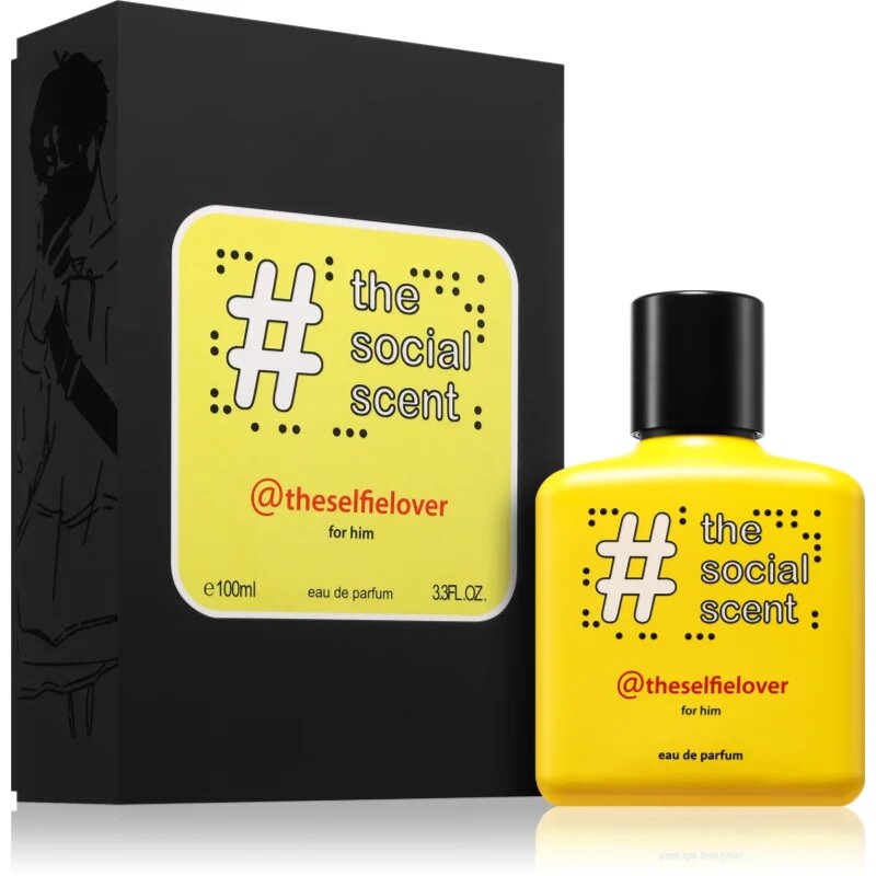 The Social Scent @theselfielover for him Eau de Parfum pentru bărbați 100 ml