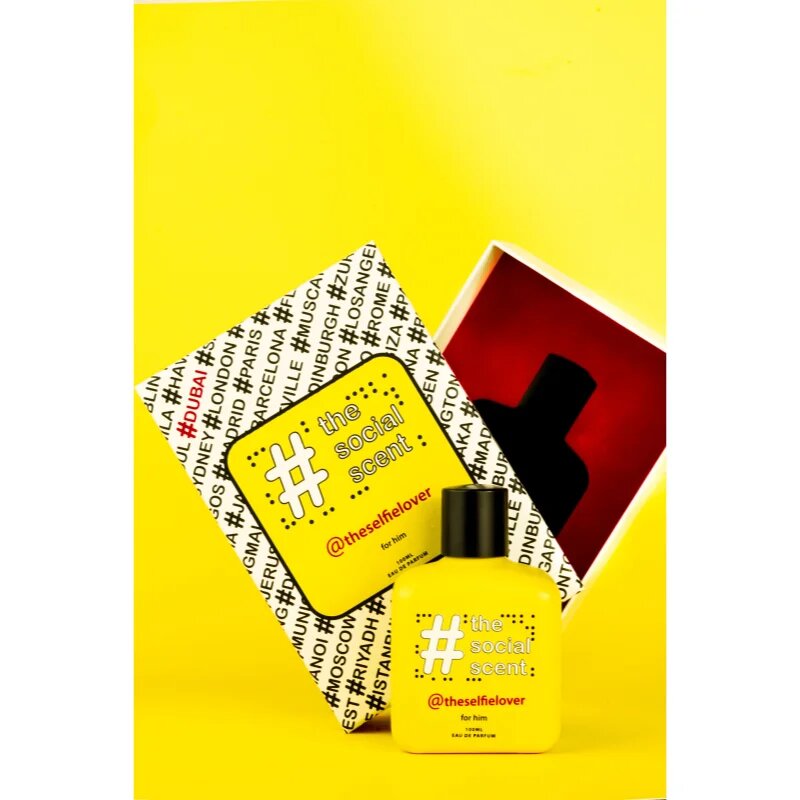 The Social Scent @theselfielover for him Eau de Parfum pentru bărbați 100 ml