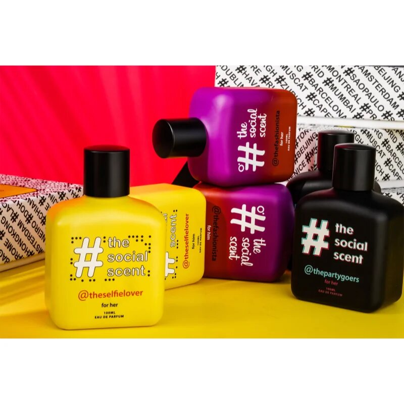 The Social Scent @theselfielover for him Eau de Parfum pentru bărbați 100 ml