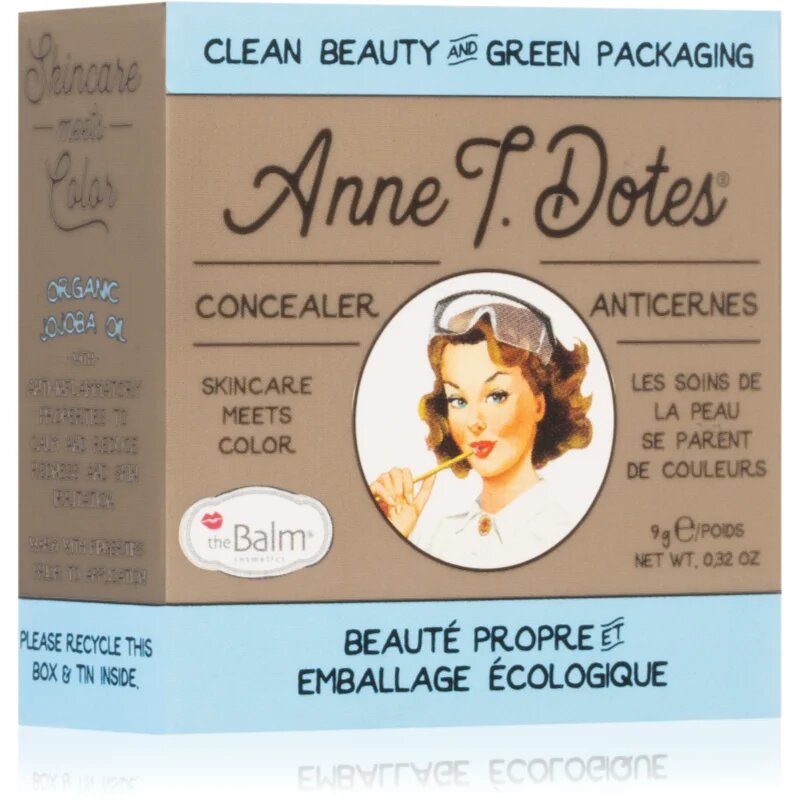 theBalm Anne T. Dotes® Concealer corector antiroșeață culoare #42 9 g