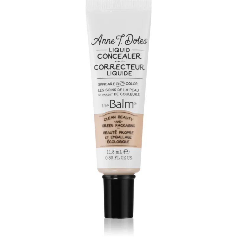 theBalm Anne T. Dotes® Liquid Concealer corector lichid acoperire completa culoare #7 Warm Fair 11.8 ml