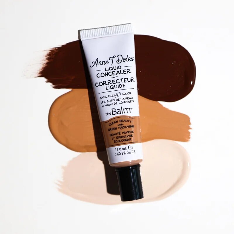 theBalm Anne T. Dotes® Liquid Concealer corector lichid acoperire completa culoare #7 Warm Fair 11.8 ml