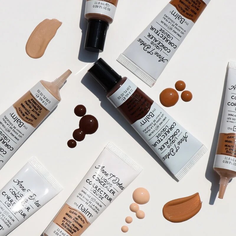 theBalm Anne T. Dotes® Liquid Concealer corector lichid acoperire completa culoare #7 Warm Fair 11.8 ml