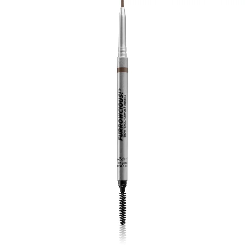 theBalm Furrowcious!® Brow Pencil creion pentru sprancene cu pensula culoare Blonde 0.09 g