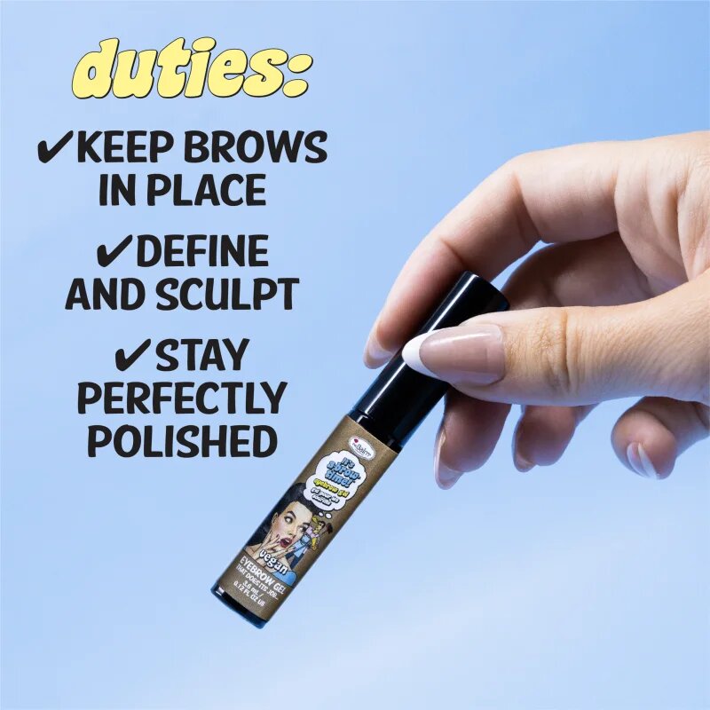 theBalm It's a Brow Time Brow Gel gel pentru sprancene culoare Blonde Brown 3.6 ml