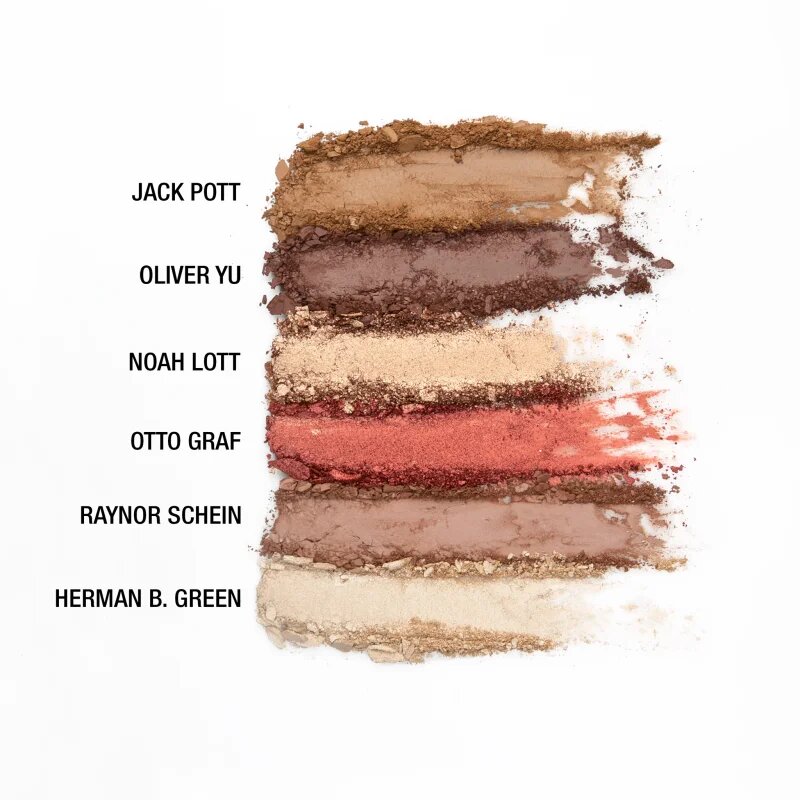 theBalm Male Order® First Class Male paletă cu farduri de ochi 13.2 g