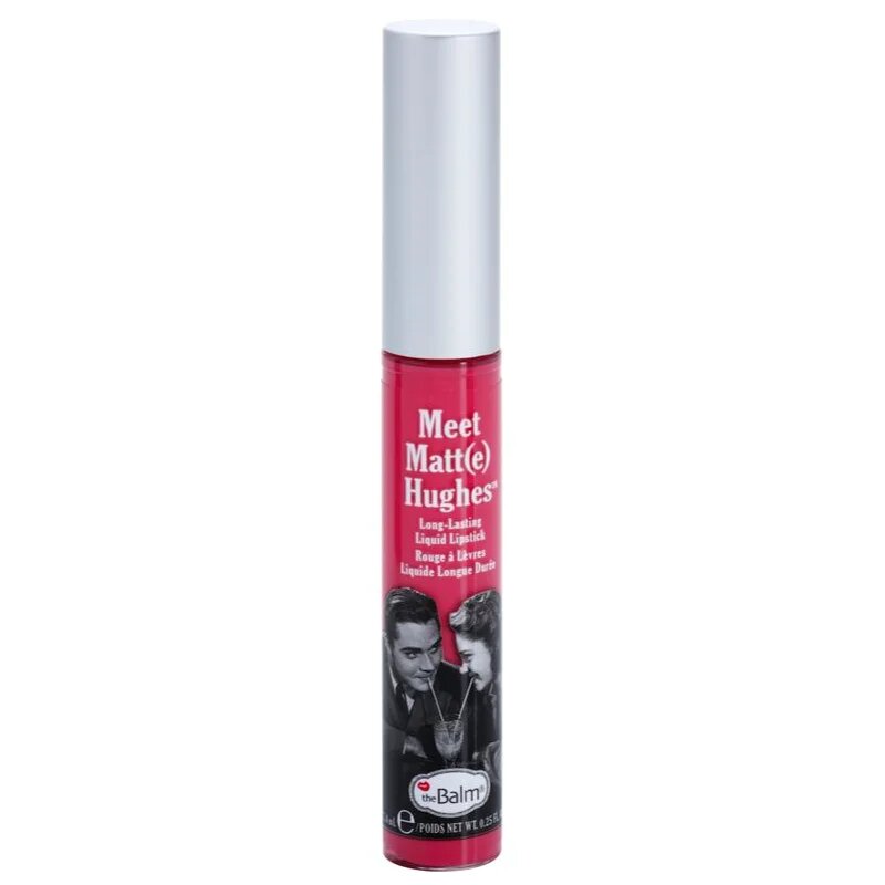 theBalm Meet Matt(e) Hughes Long Lasting Liquid Lipstick Ruj de buze lichid de lunga durata culoare Chivalrous 7.4 ml