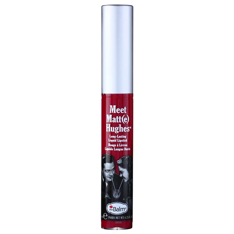 theBalm Meet Matt(e) Hughes Long Lasting Liquid Lipstick Ruj de buze lichid de lunga durata culoare Dedicated 7.4 ml