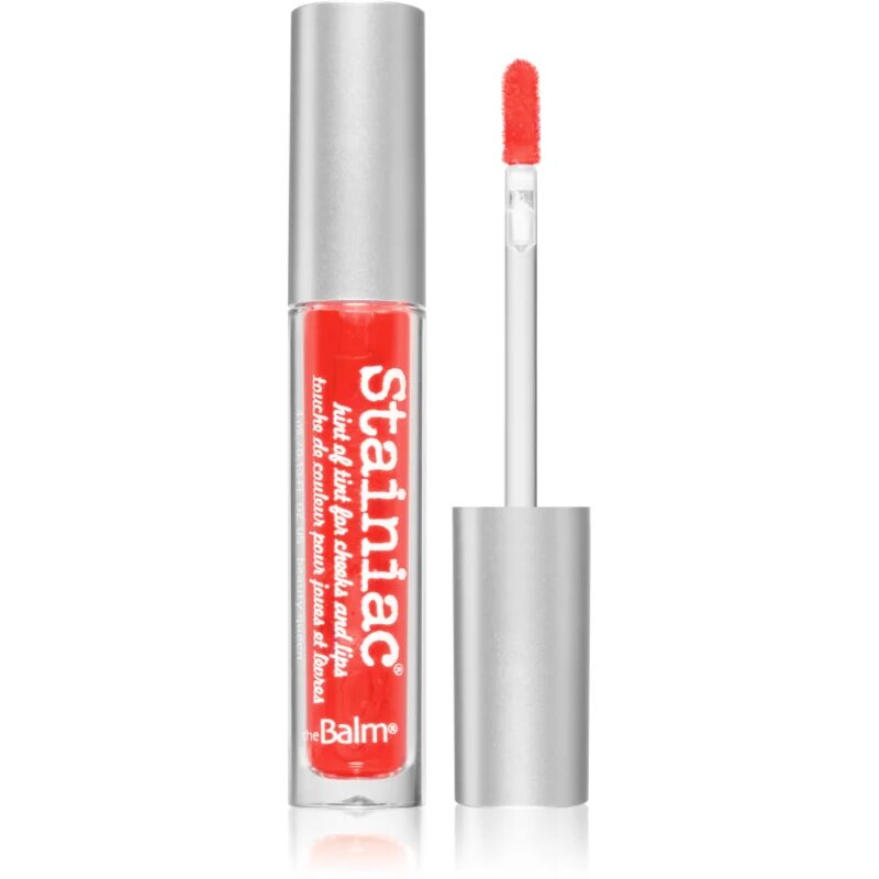 theBalm Stainiac® Lip And Cheek Stain fard multifuncțional pentru buze și obraz culoare Prom Queen 4 ml