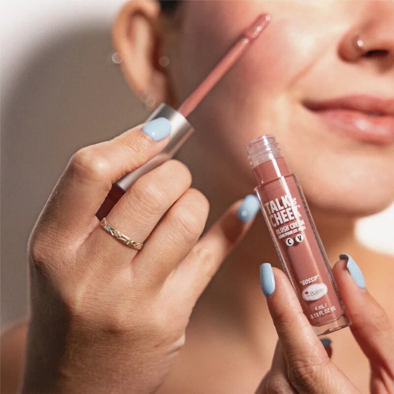 theBalm Talk is Cheek blush cremos culoare Gossip 4 ml