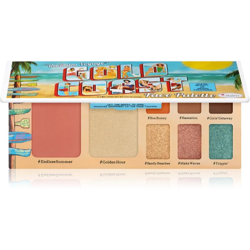 Voyage Gold Coast paletă de farduri pentru obraji 10 g