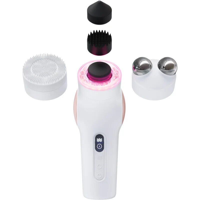 TheraFace PRO aparat pentru masaj faciale culoare White/Rose Gold 1 buc