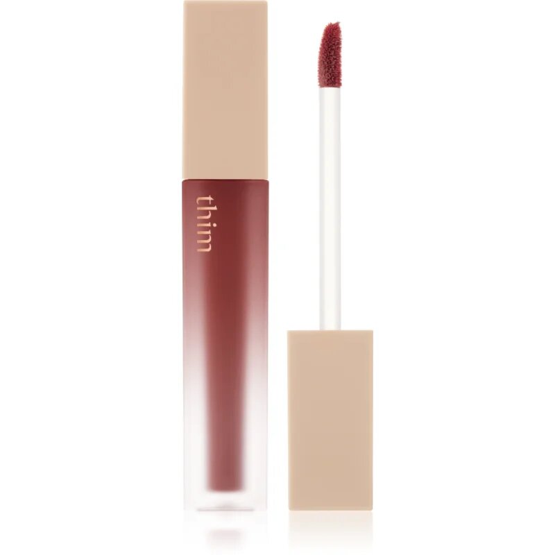 thim Sheer Matte Liquid Lip ruj lichid mat cu textură lejeră culoare 02 Dusky Rose 4 g